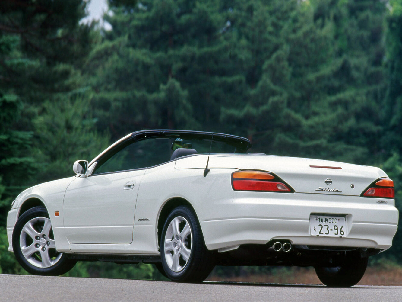 Nissan Silvia, VII (S15), 1999–2002, Convertible Varietta: Rear three-quarter view