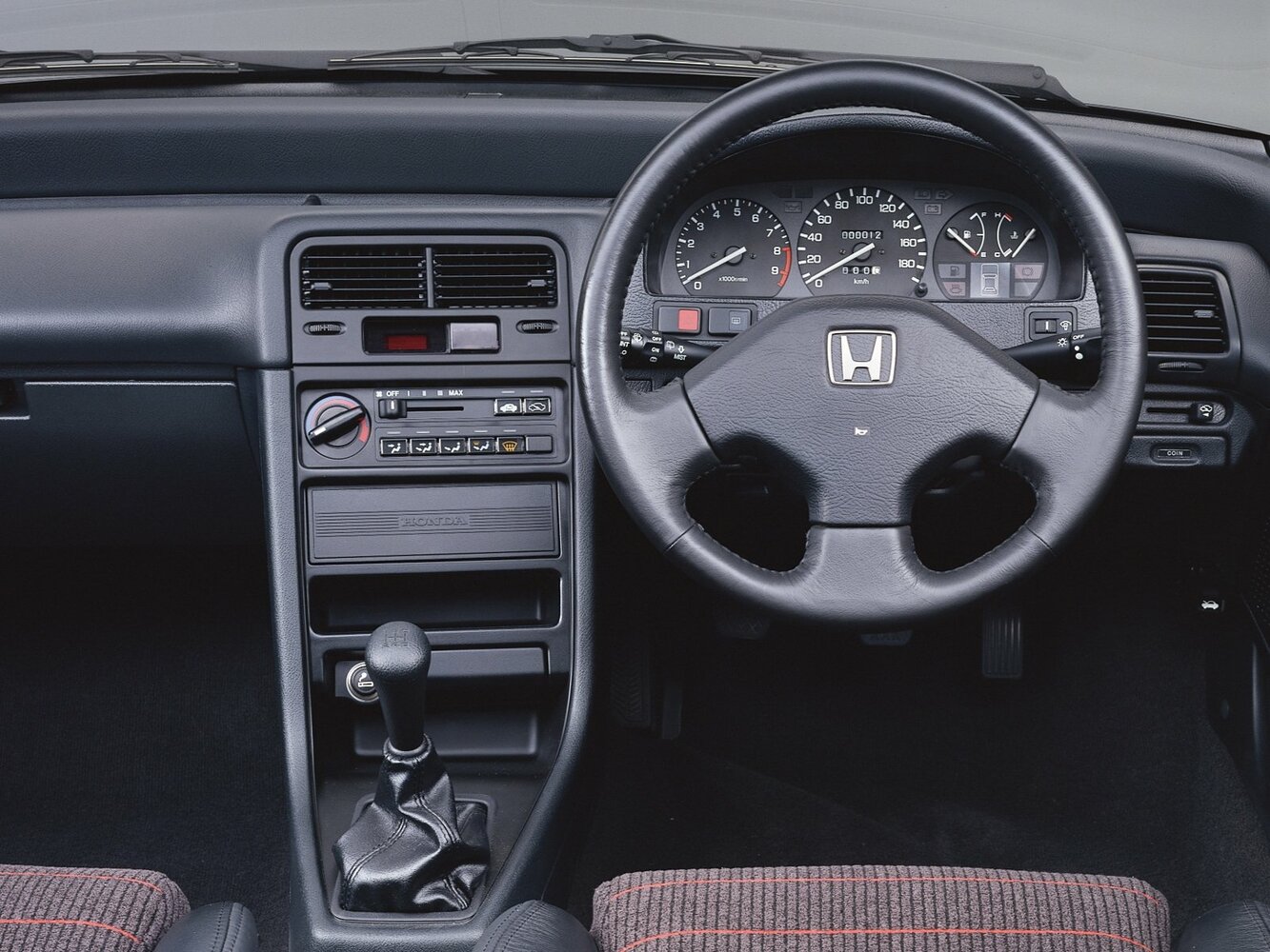 Honda CR-X, II, 1987–1992, Coupe: Dashboard