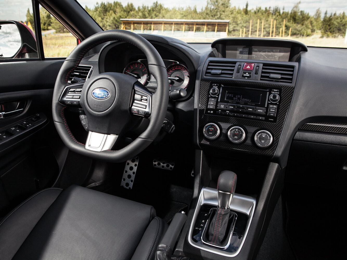 Subaru WRX, I facelift, 2016–2021, Sedan: Front cabin