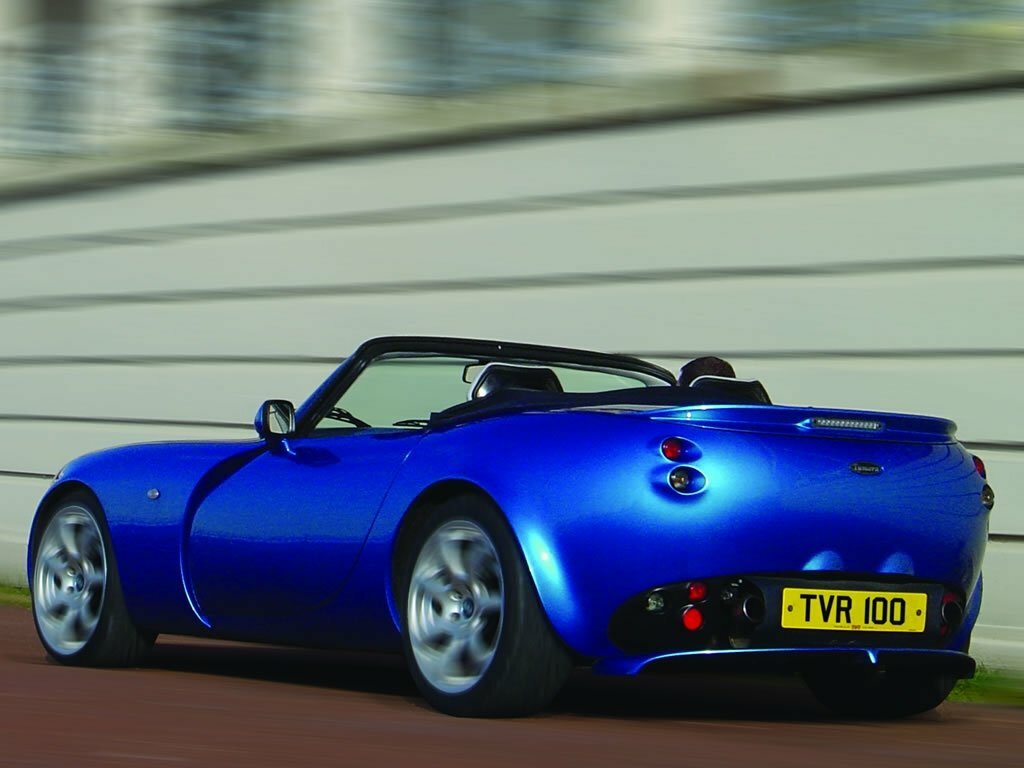 TVR Tamora, , 2002–2006, Родстер: Вид сзади в три четверти