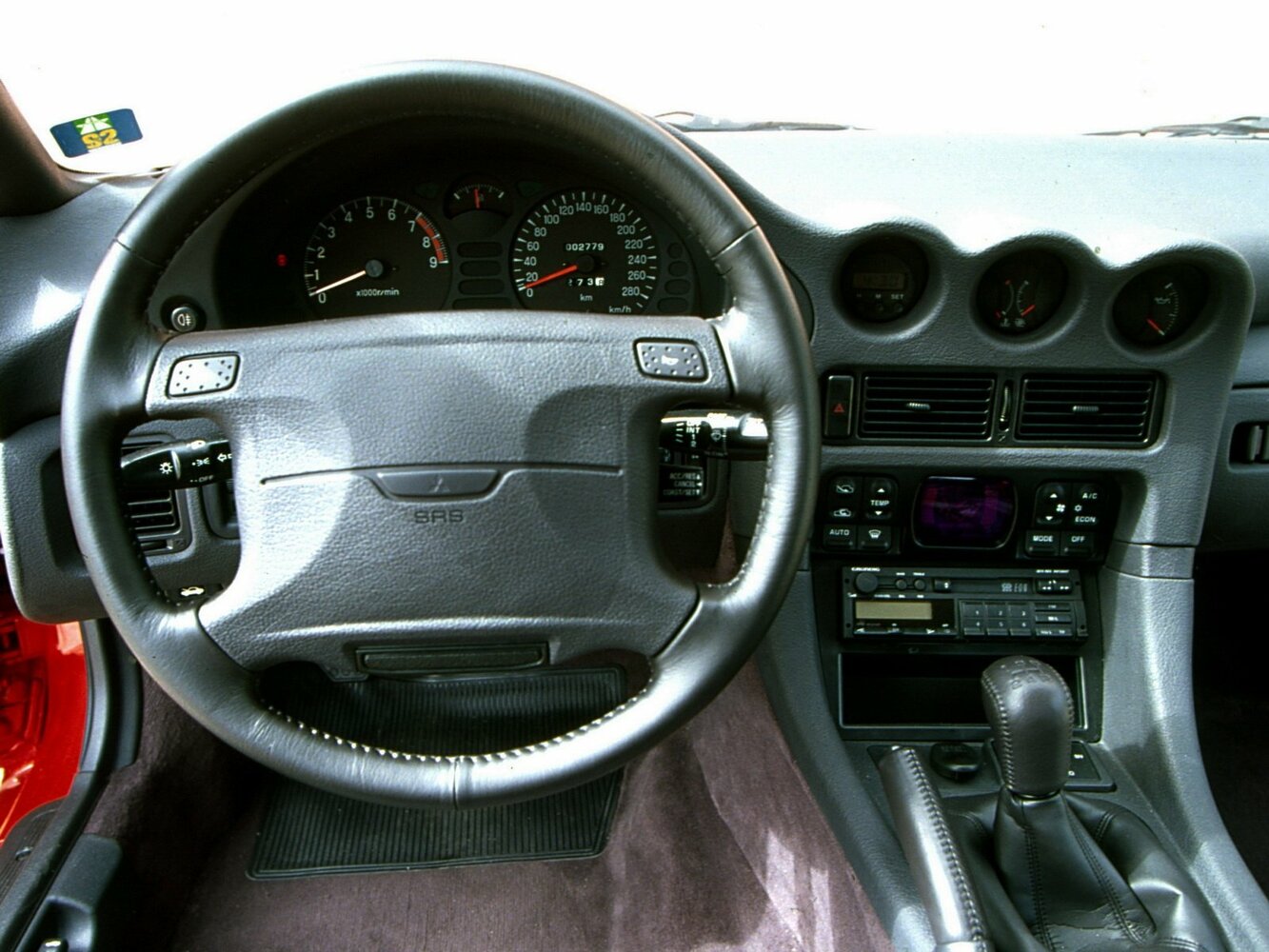 Mitsubishi 3000 GT, I, 1990–1994, Купе: Передняя часть салона