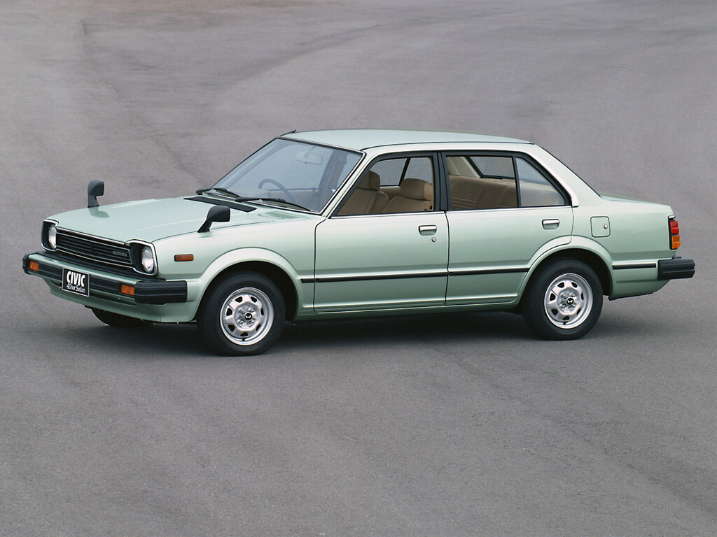 Honda Civic, 2 поколение, ST, Седан, Япония, 09.1980 - 09.1981: фото поколения 1