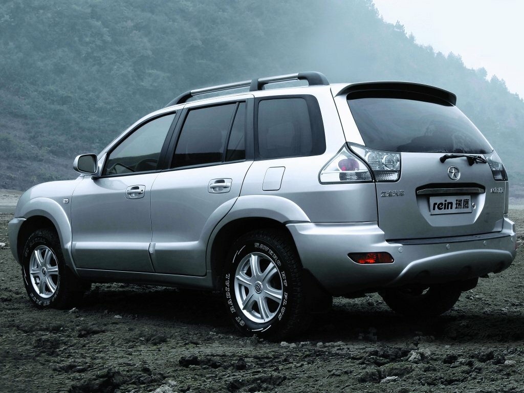 JAC S1 (Rein), I, 2007–2011, Внедорожник 5 дв.: Вид сзади в три четверти