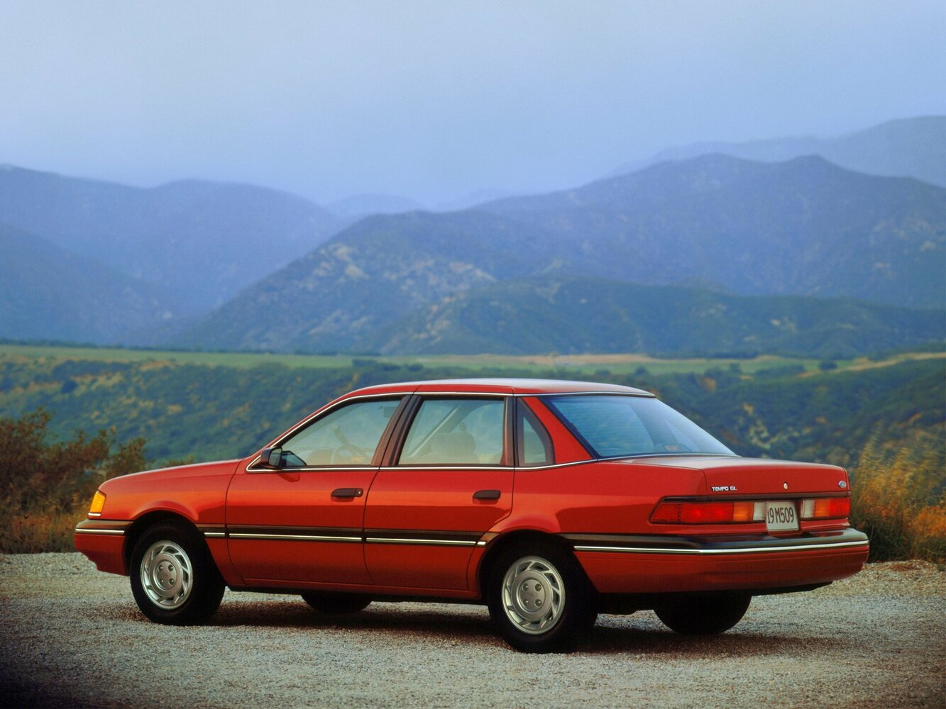Ford Tempo, , 1983–1994, Sedan: Side view