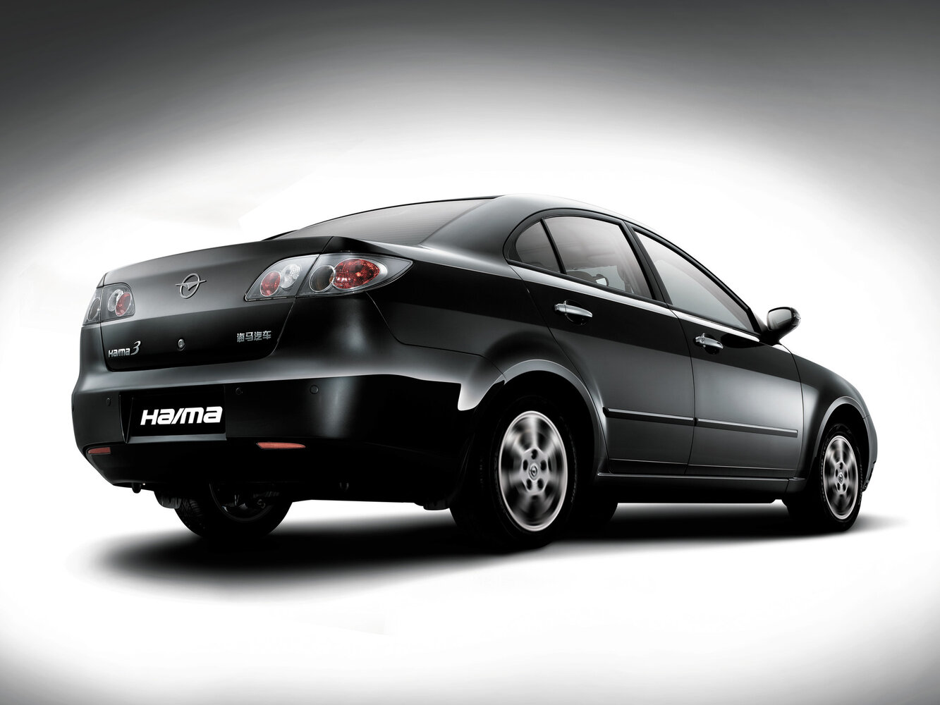 Haima 3, , 2010–2014, Седан: Вид сзади в три четверти