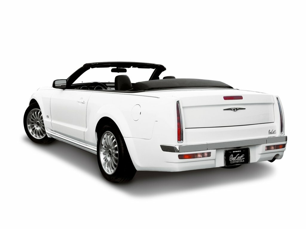 Mitsuoka Galue, III, 2005–2020, Кабриолет: Вид сзади в три четверти