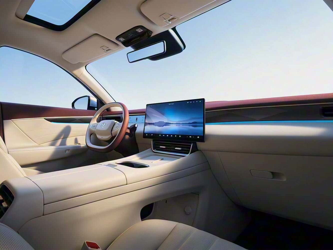 Dongfeng Aeolus L8, , 2025–2026, SUV 5 door: Front cabin