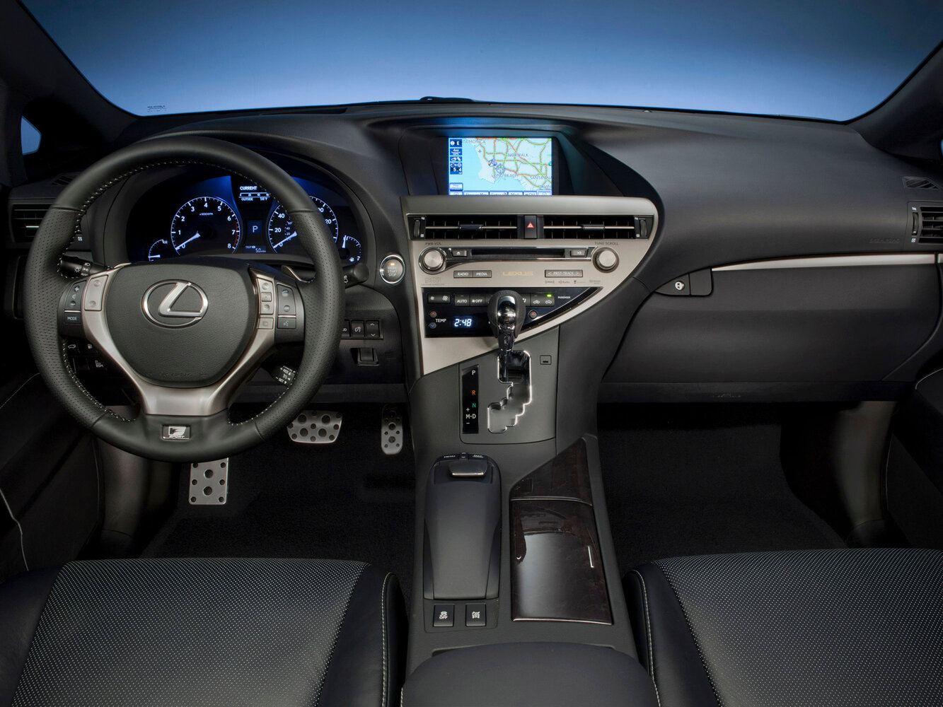 Lexus RX, III Рестайлинг, 2012–2015, Внедорожник 5 дв.: Передняя панель