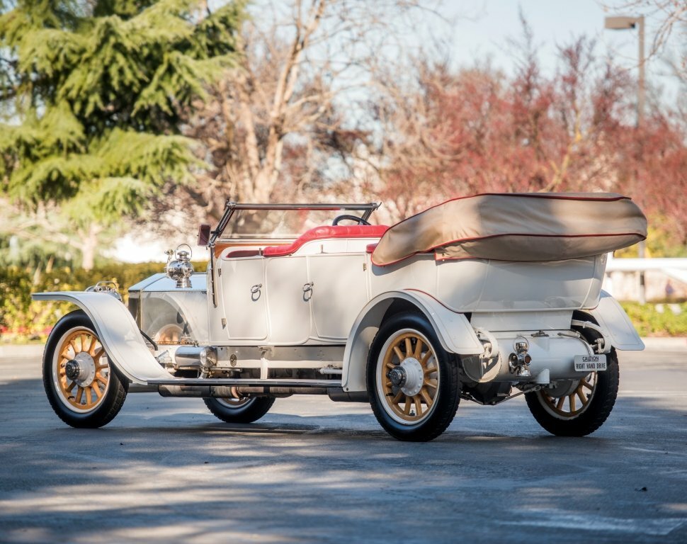 Rolls-Royce Silver Ghost, , 1906–1926, Convertible: Rear three-quarter view