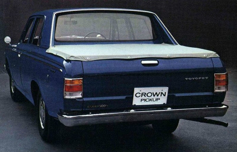 Toyota Crown, 3 поколение, S50, Пикап, Япония, 09.1967 - 08.1969: фото поколения 4