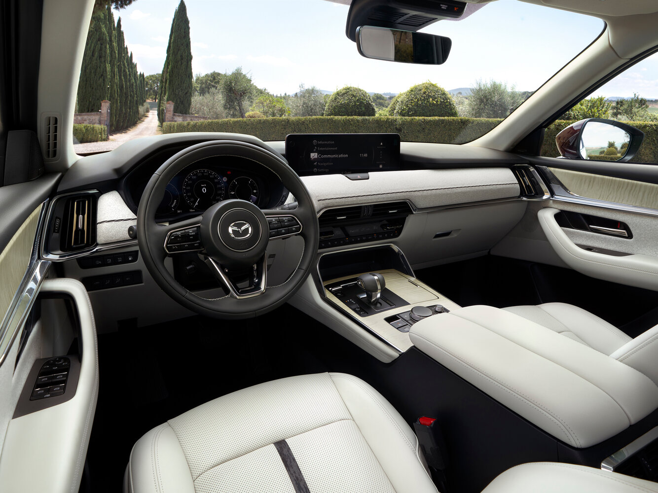 Mazda CX-80, , 2024–2026, SUV 5 door: Front cabin