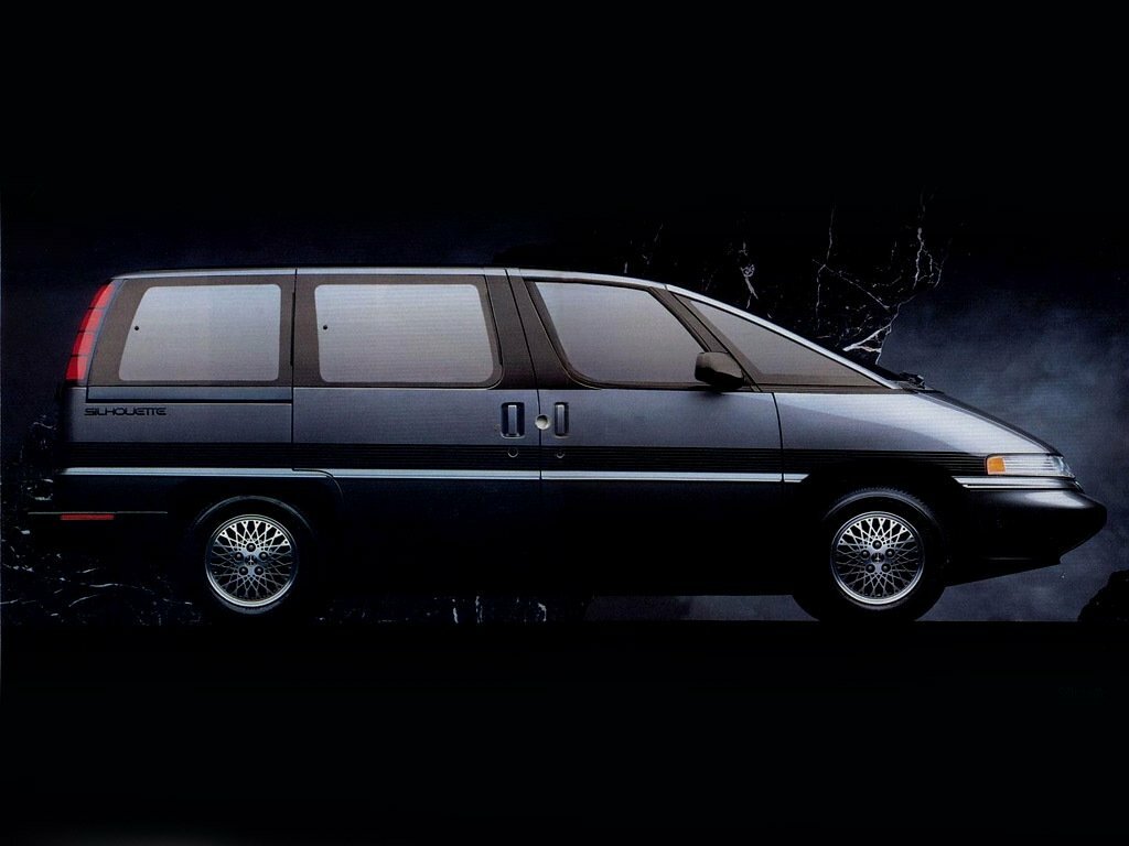 Oldsmobile Silhouette, I, 1989–1996, Minivan: Side view