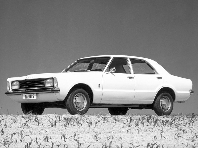 Ford Taunus, I, 1970–1976, Седан: Вид сбоку