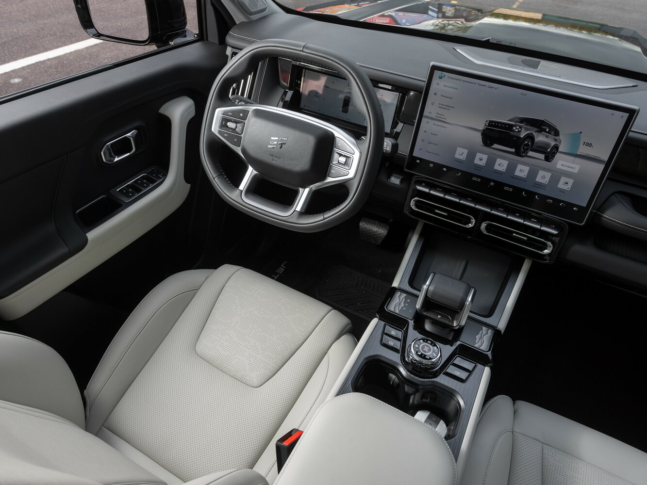 Jetour T1, , 2025–2026, SUV 5 door: Front cabin