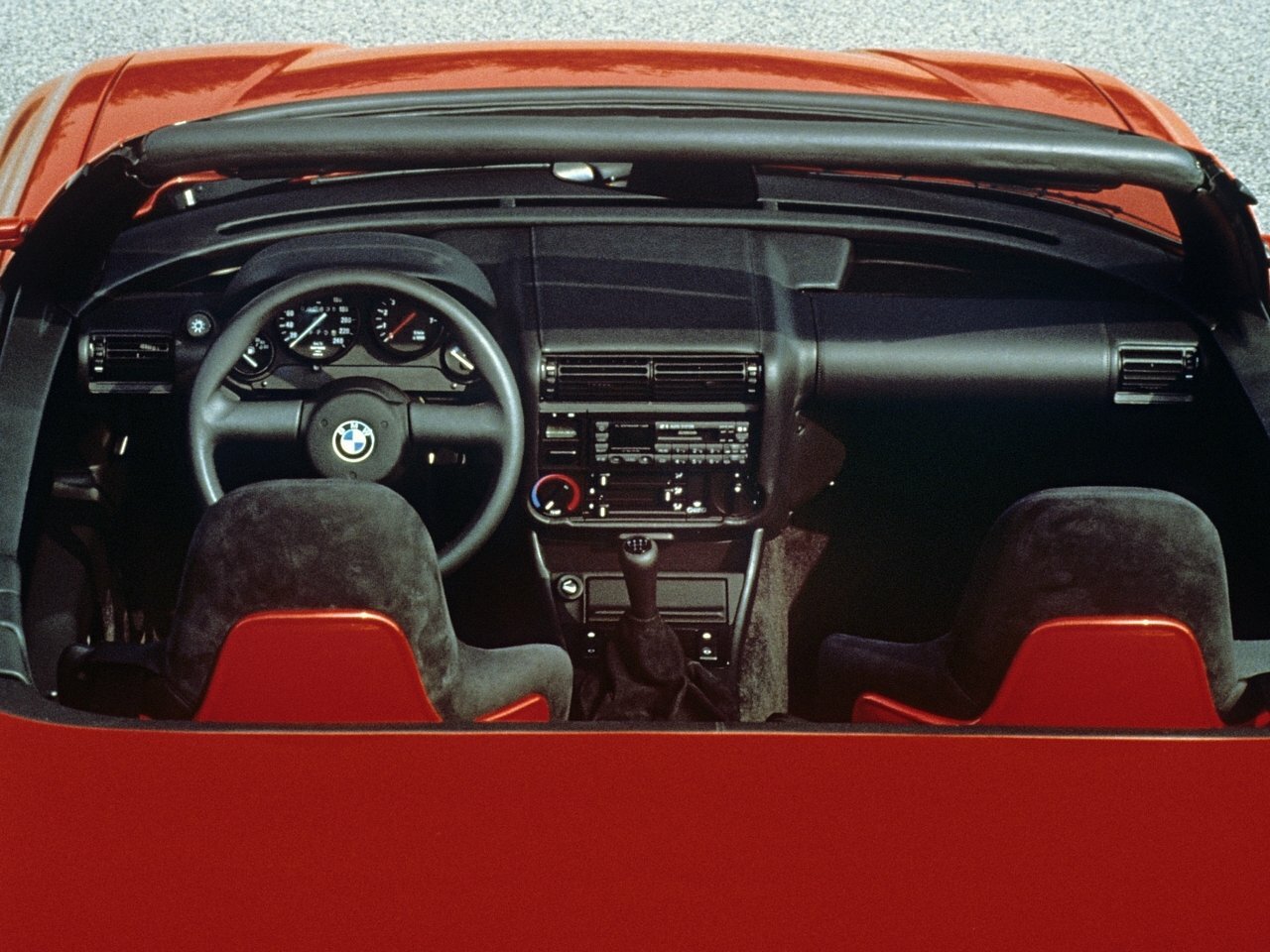 BMW Z1, , 1988–1991, Родстер: Dashboard