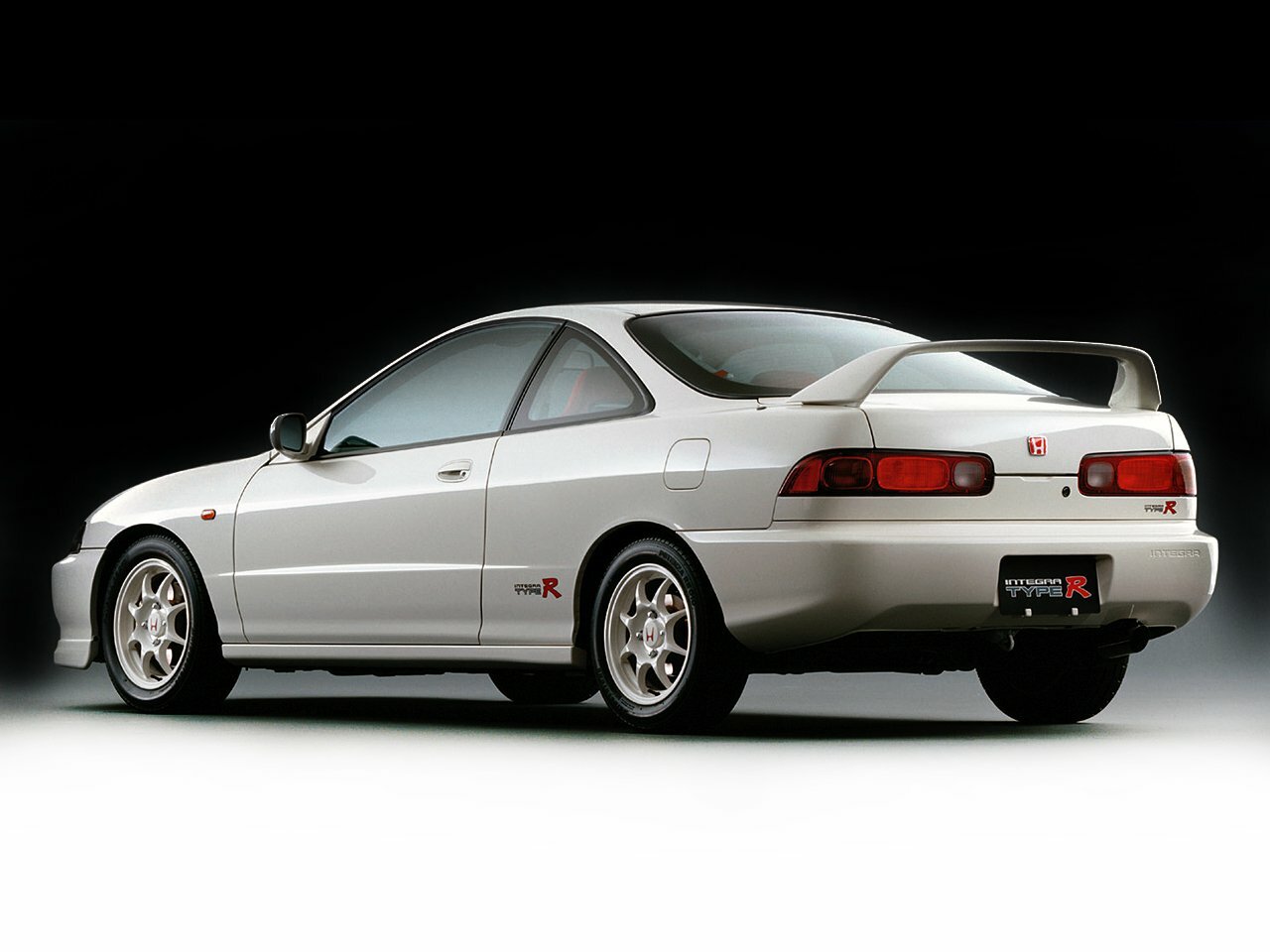 Honda Integra, III facelift, 1995–2001, Coupe: Rear three-quarter view