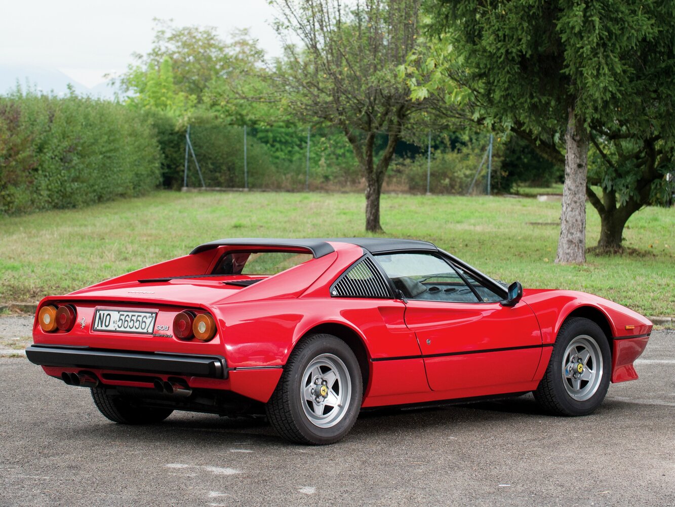 Ferrari 208/308, , 1974–1989, Тарга: Rear three-quarter view