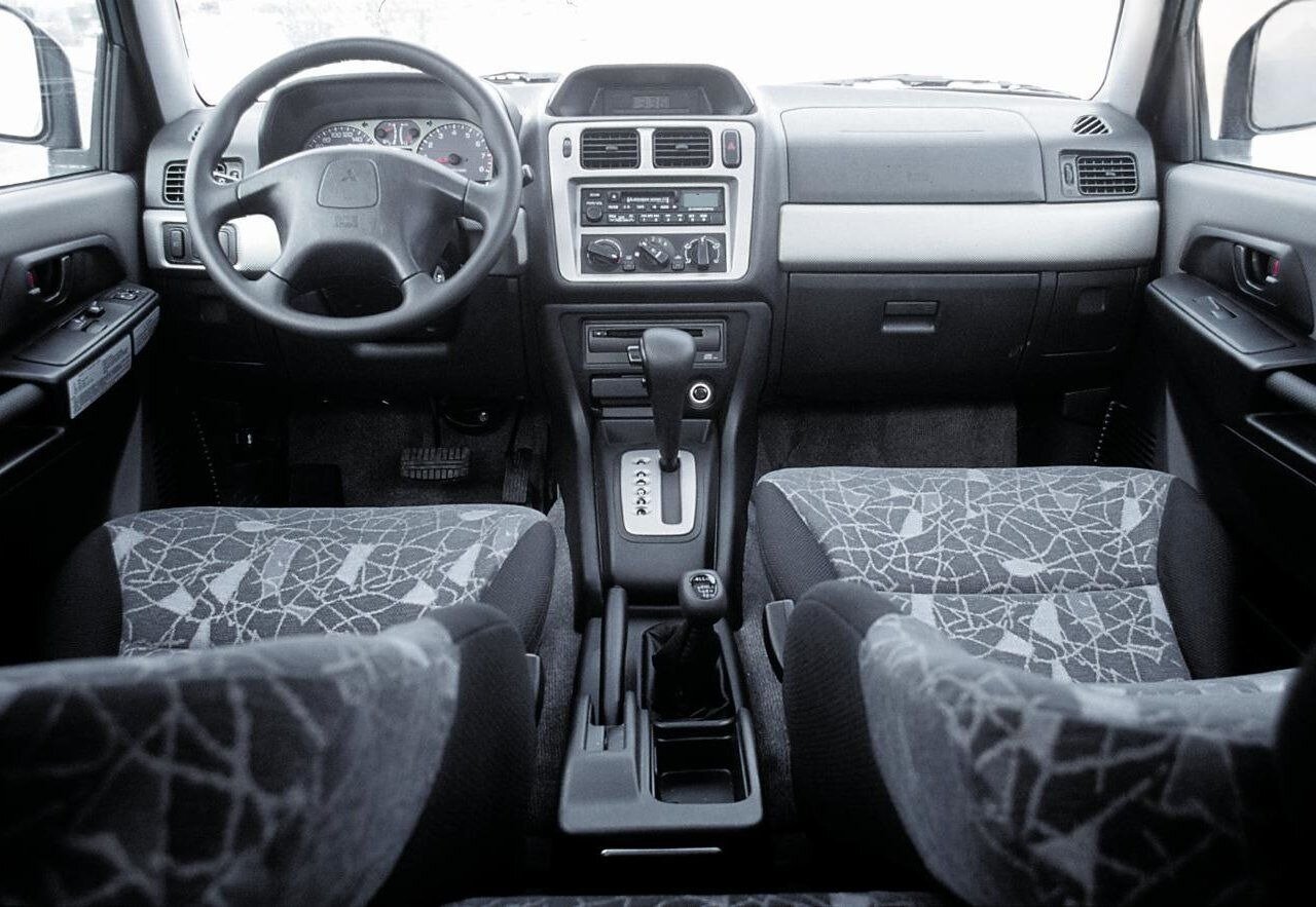 Mitsubishi Pajero Pinin, , 1998–2006, Внедорожник 3 дв.: Передняя панель