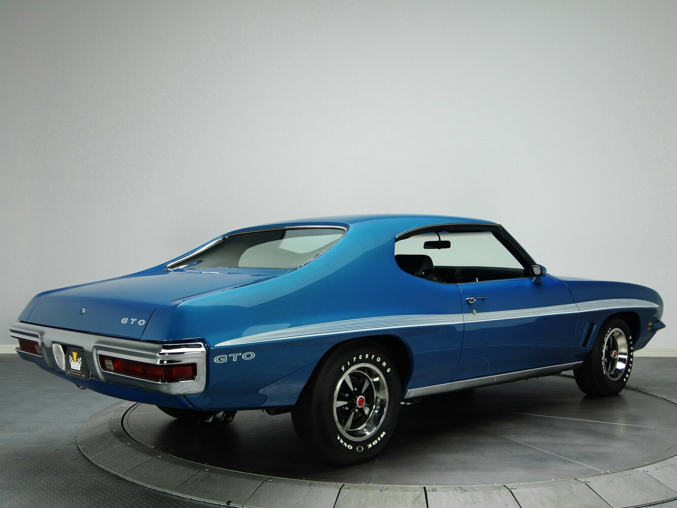 Pontiac LeMans, III, 1968–1972, Купе-хардтоп: Вид сзади в три четверти