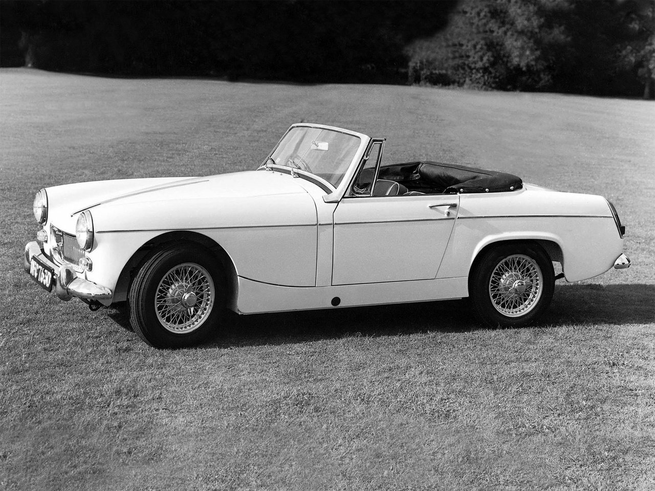 MG Midget, , 1964–1979, Родстер: Вид сбоку