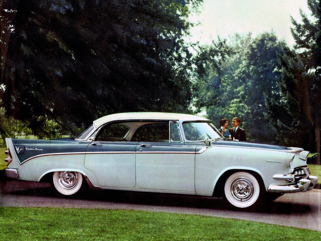 Dodge Custom Royal, I, 1955–1956, Седан-хардтоп: Вид сбоку