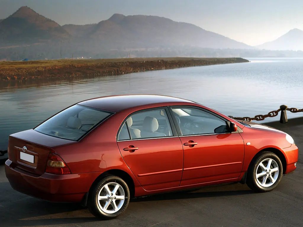 Toyota Corolla, 9 поколение, E120, Седан, Россия, 08.2000 - 05.2005: фото поколения 5