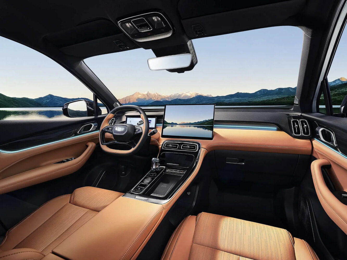 Geely Boyue L, II, 2025–2026, SUV 5 door: Front cabin