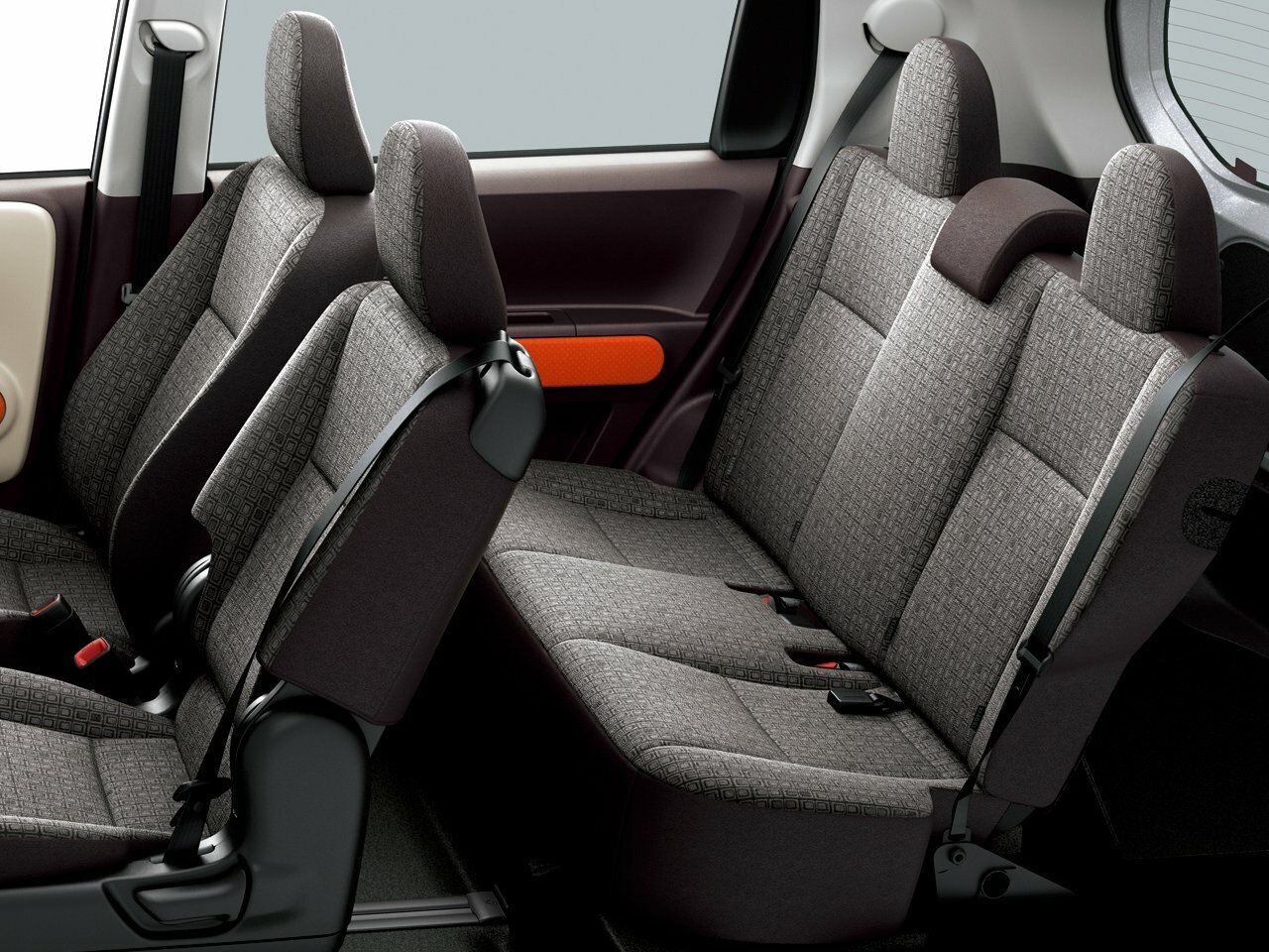 Toyota Spade, , 2012–2020, Микровэн: Rear cabin