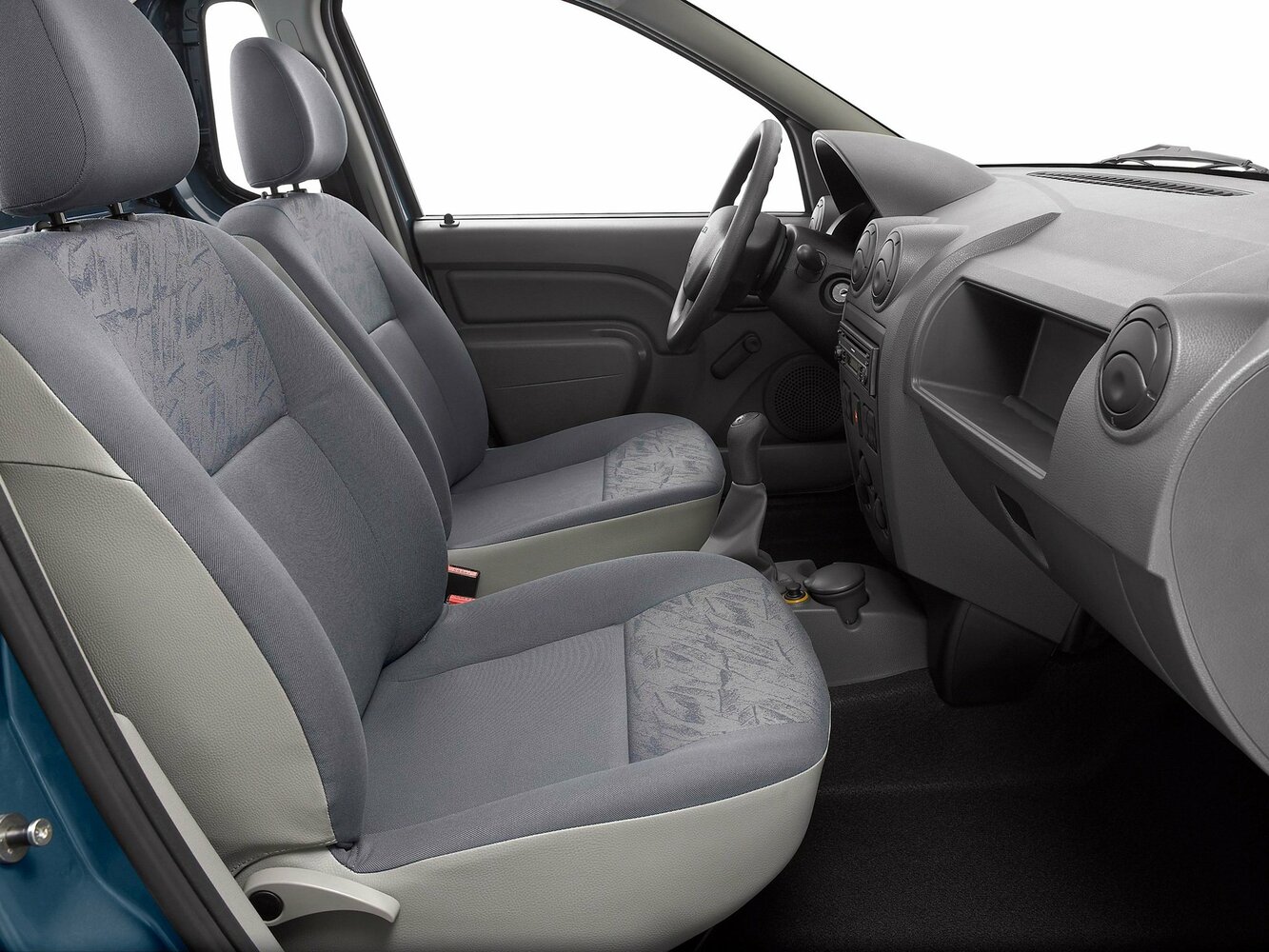 Dacia Logan, I, 2004–2012, Пикап Одинарная кабина: Передняя часть салона