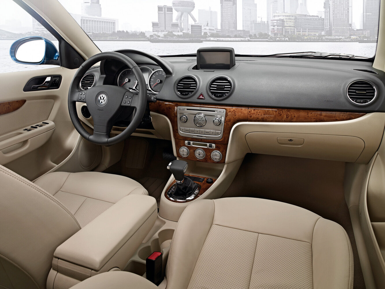 Volkswagen Lavida, I, 2008–2015, Седан: Передняя часть салона
