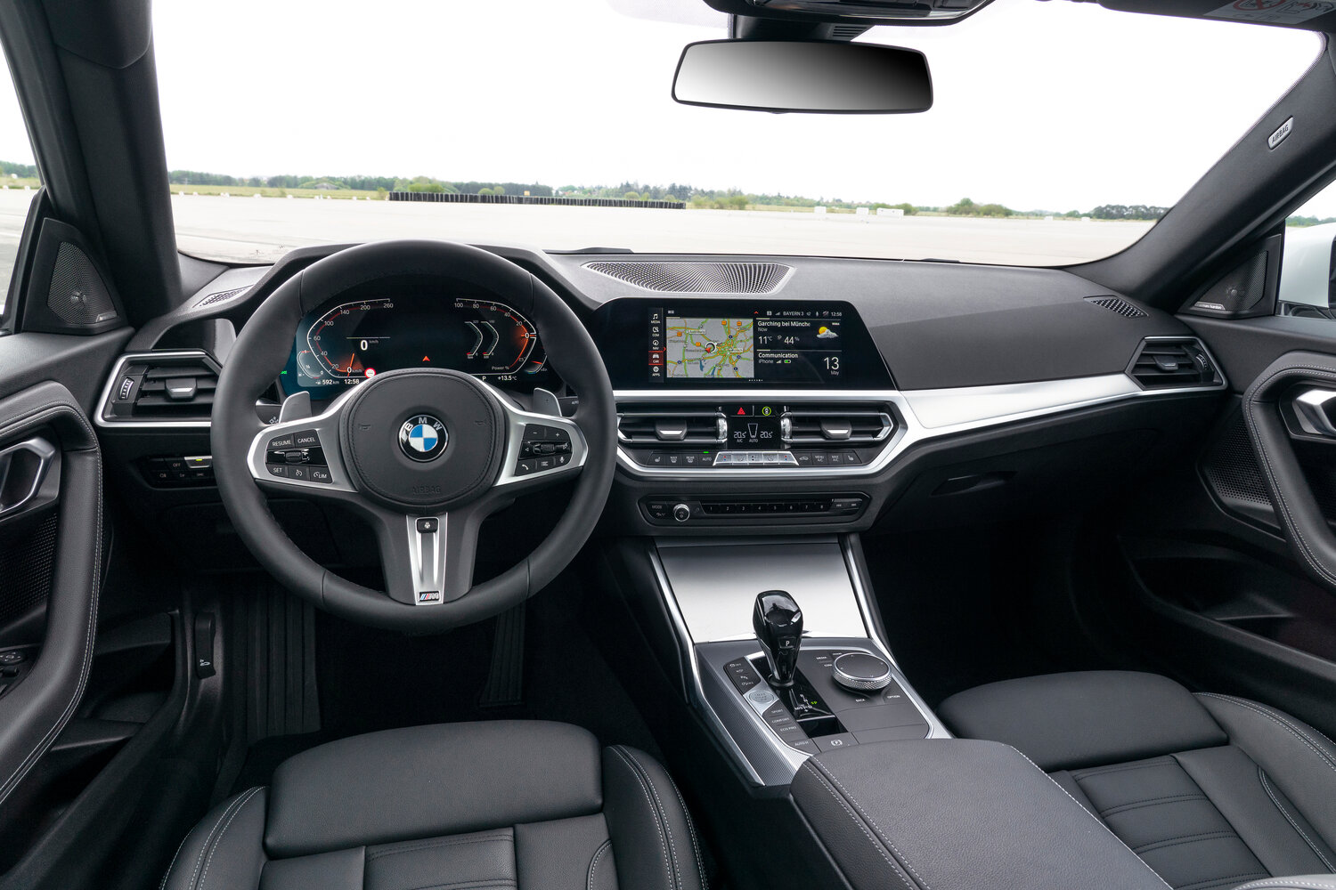 BMW 2 серии, G42, 2021–2024, Купе: Передняя панель