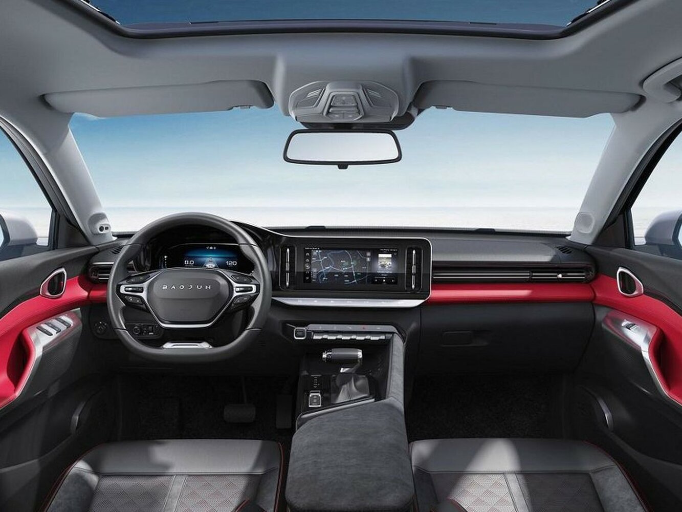Baojun RC-5, , 2020–2021, Лифтбек: Передняя панель