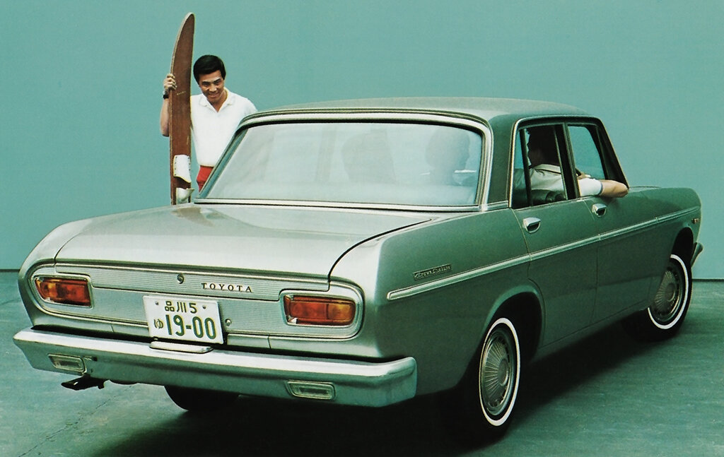Toyota Crown, 2 поколение, S40, рестайлинг, Седан, Япония, 07.1965 - 08.1967: фото поколения 4