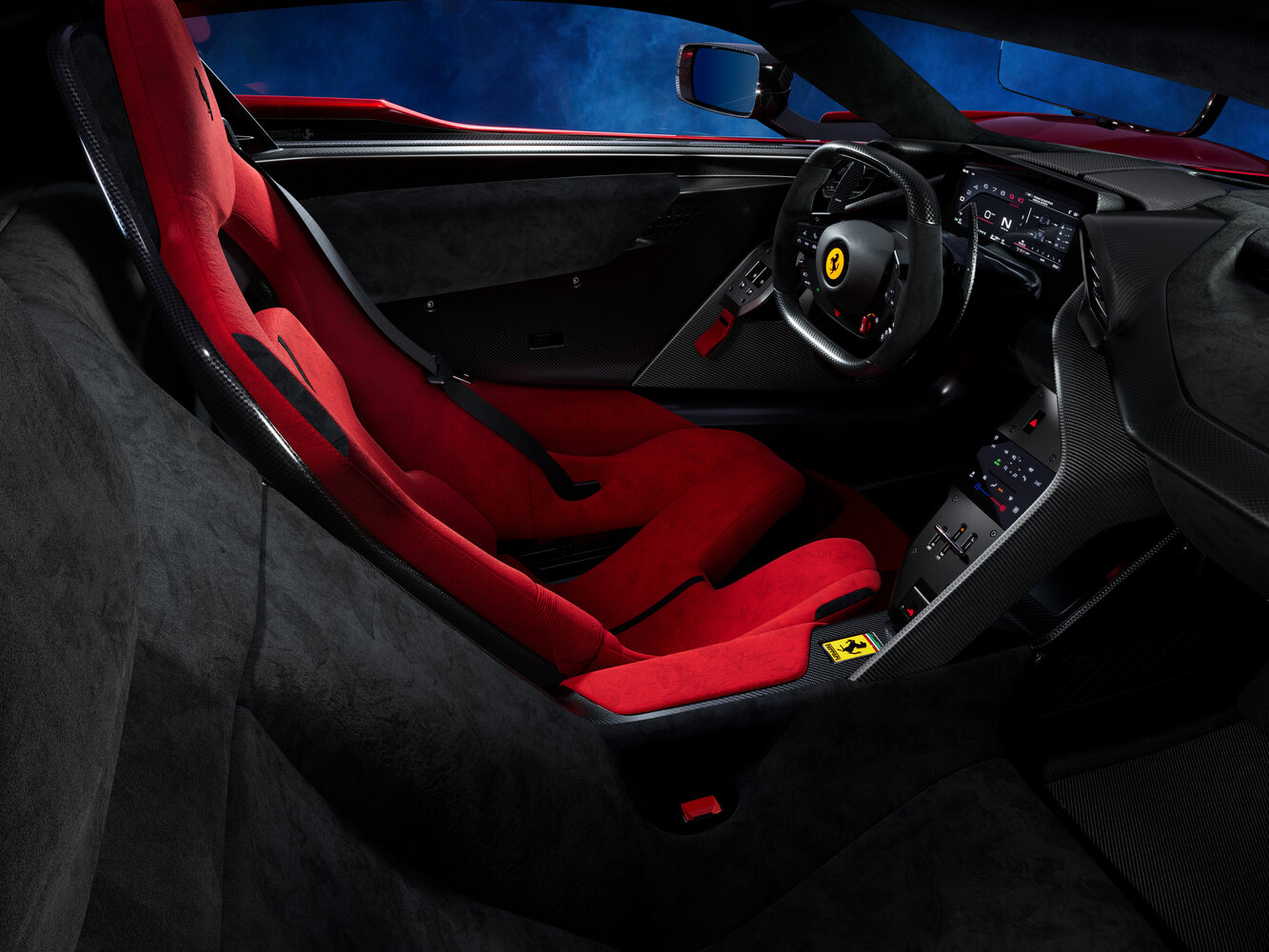 Ferrari F80, , 2024–2026, Купе: Передняя часть салона