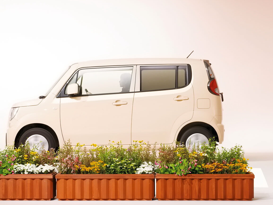 Suzuki MR Wagon, III, 2011–2016, Микровэн: Вид сбоку