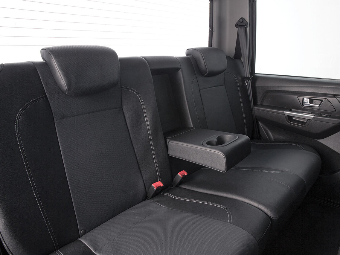УАЗ Пикап, I facelift 2, 2016–2026, Pickup Двойная кабина: Rear cabin
