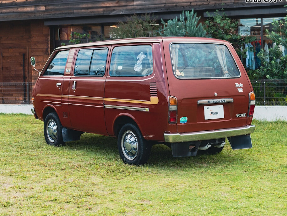 Toyota Town Ace, I, 1976–1979, Compact MPV: Rear three-quarter view