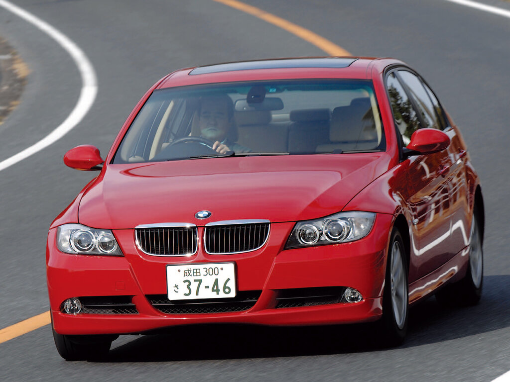 BMW 3-series, 5 поколение, E90, Седан, Япония, 04.2005 - 10.2008: фото поколения 2