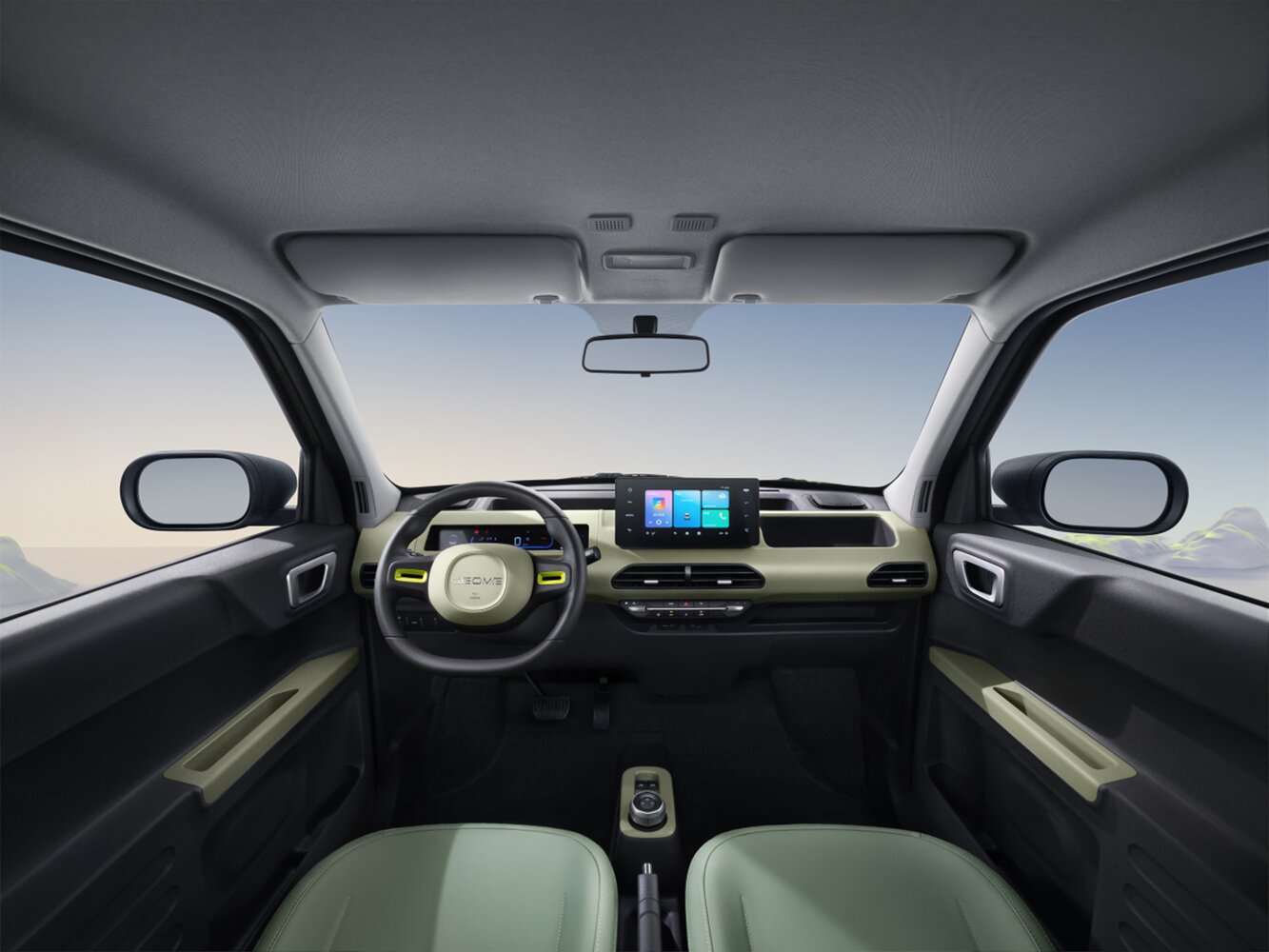 Geely Panda, I, 2022–2026, Hatchback 3 door Knight: Dashboard