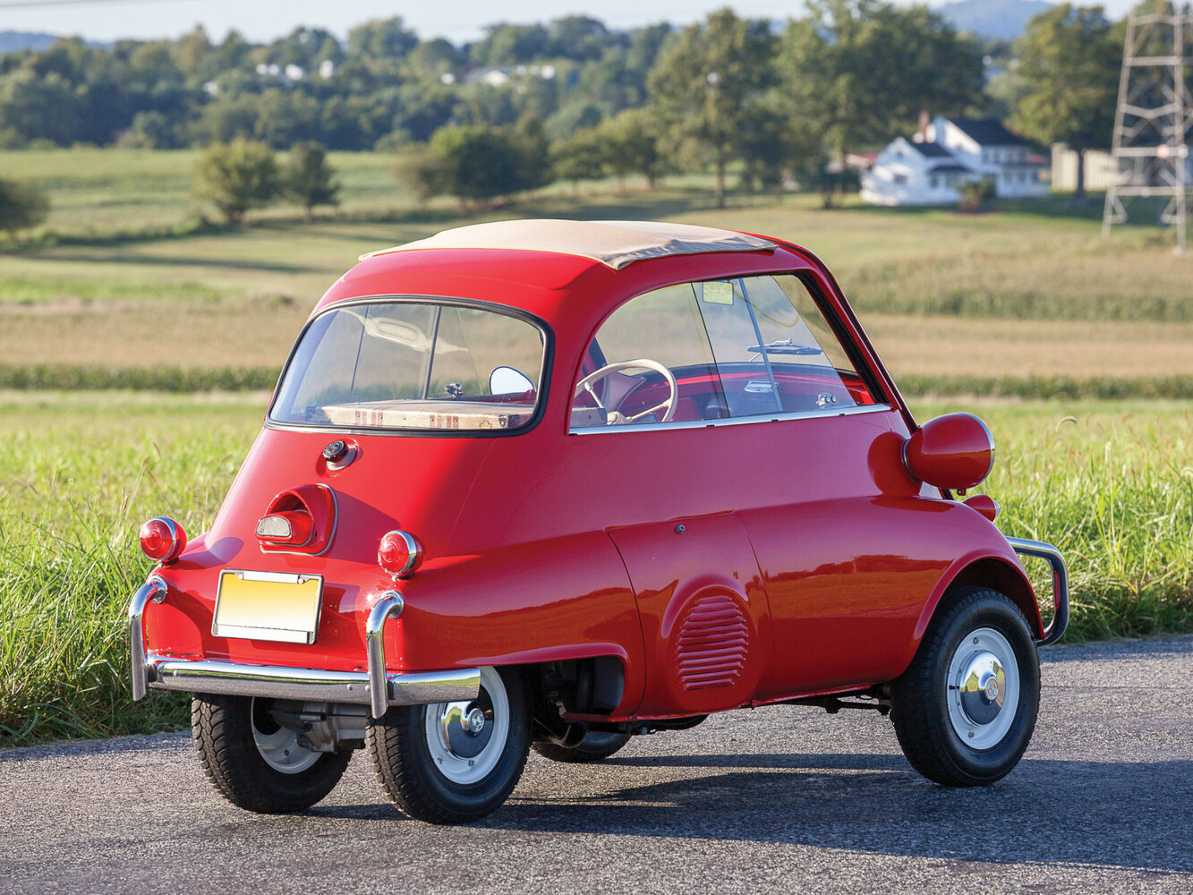 BMW Isetta, , 1955–1962, Купе: Вид сзади в три четверти