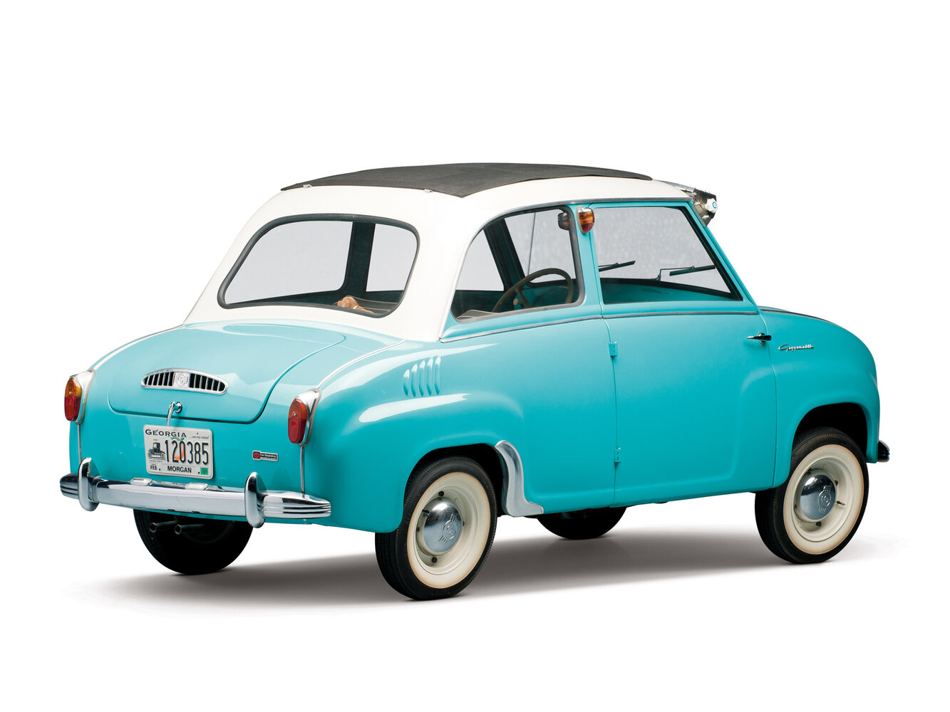 Goggomobil T, , 1955–1969, Седан 2 дв.: Вид сзади в три четверти