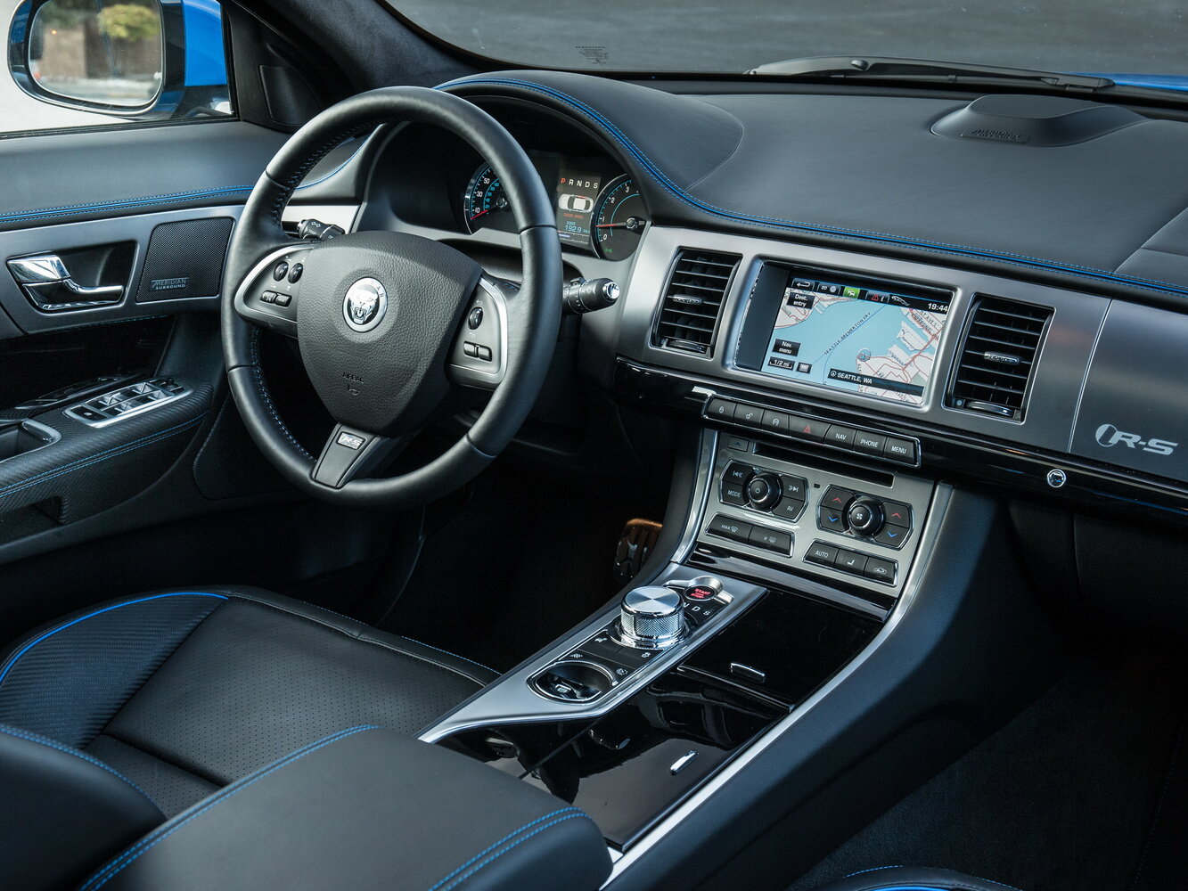 Jaguar XFR, I Рестайлинг, 2011–2015, Универсал 5 дв.: Передняя часть салона