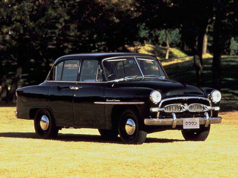 Toyota Crown, 1 поколение, RS, Седан, Япония, 01.1955 - 09.1958: фото поколения 1