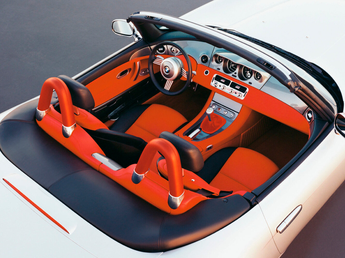 BMW Z8, , 2000–2003, Кабриолет: Передняя часть салона