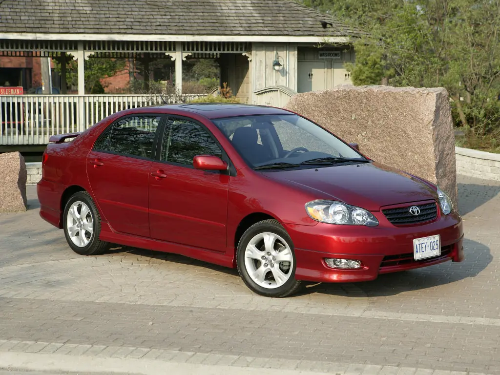 Toyota Corolla, 9 поколение, E130, Седан, США, 01.2002 - 12.2007: фото поколения 6