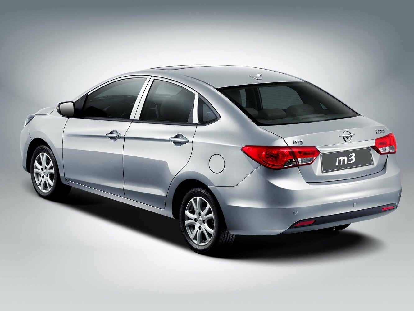 Haima M3, , 2014–2017, Седан: Вид сзади в три четверти