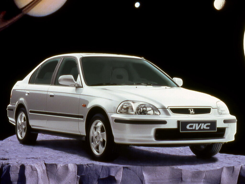 Honda Civic, 6 поколение, Седан, Россия, 03.1996 - 02.1999: фото поколения 1