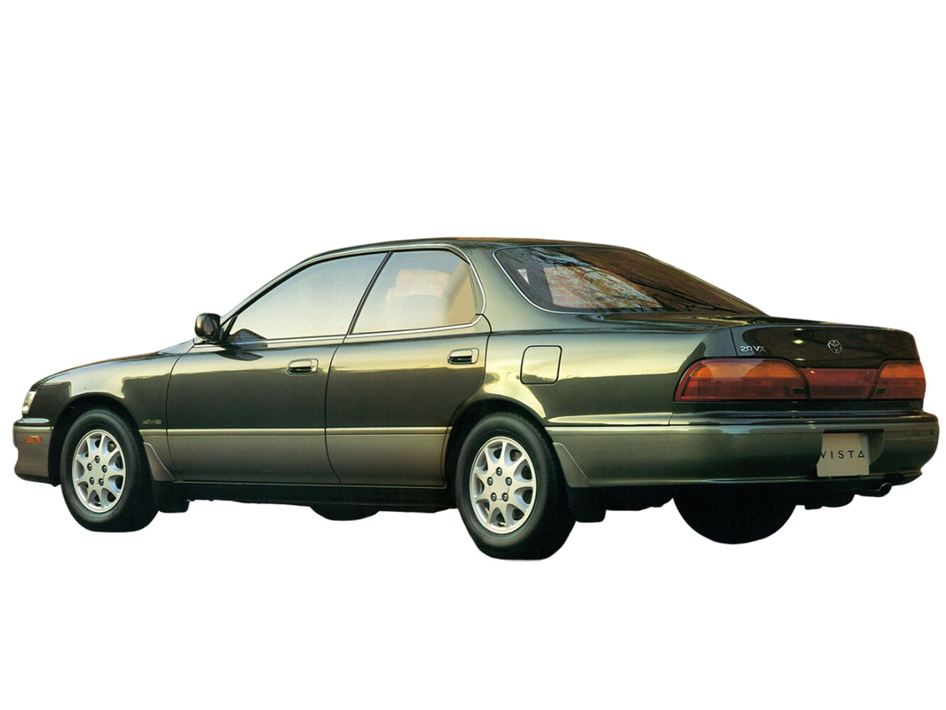 Toyota Vista, III (V30), 1990–1994, Sedan-хардтоп: Rear three-quarter view