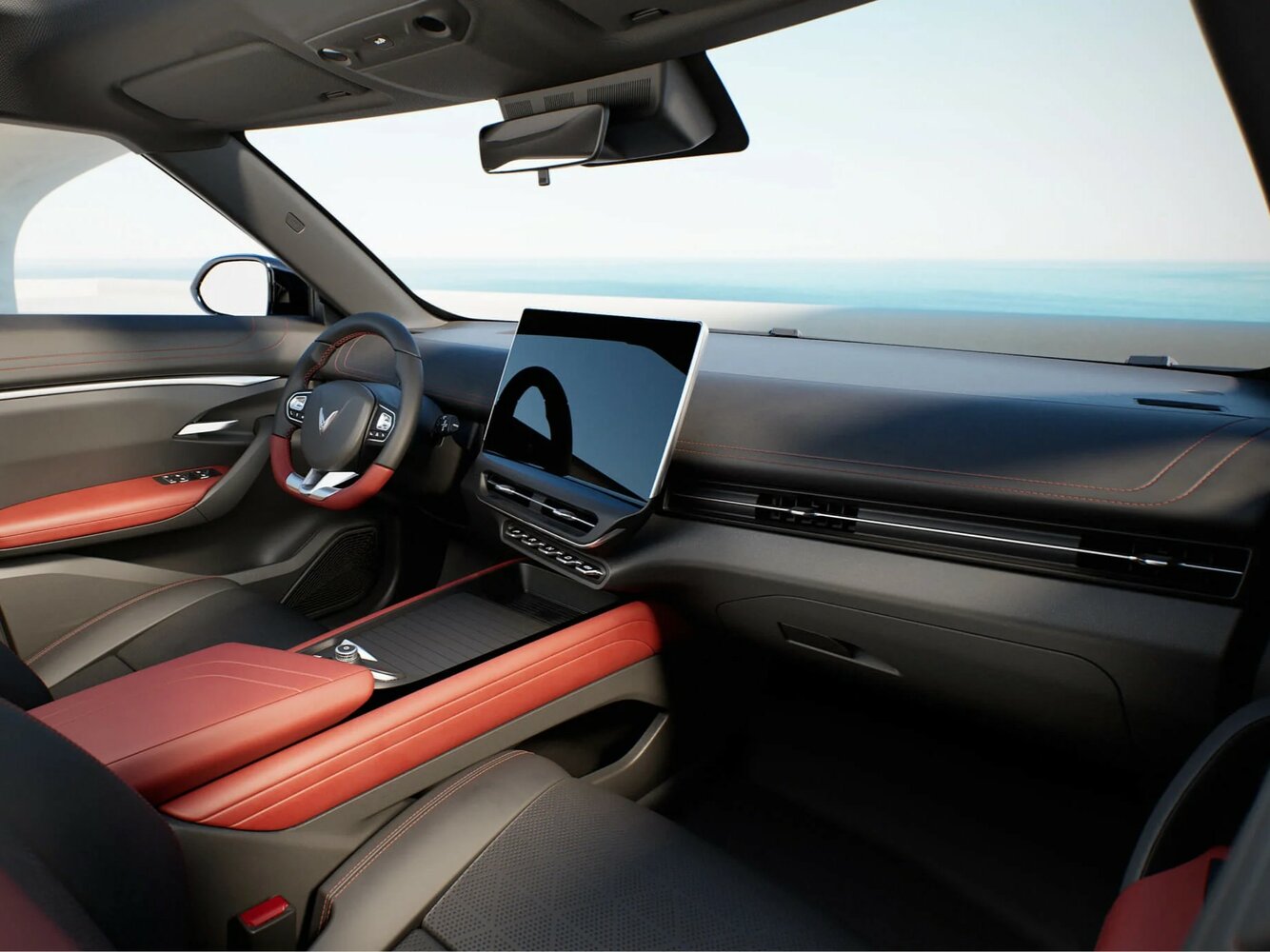 VinFast VF7, , 2024–2026, SUV 5 door: Front cabin