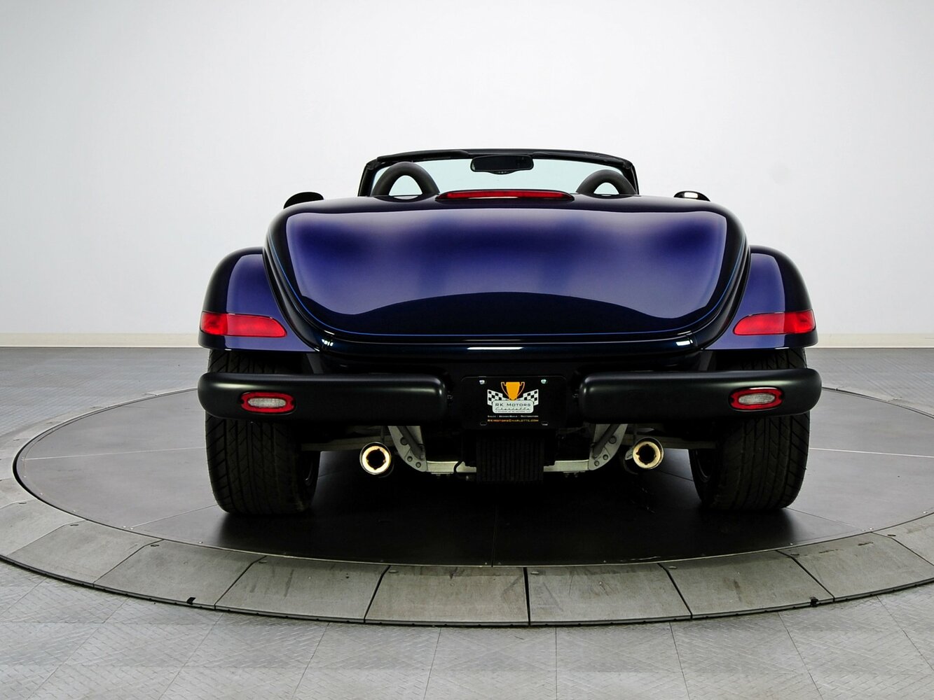 Chrysler Prowler, , 2001–2002, Convertible: Rear view